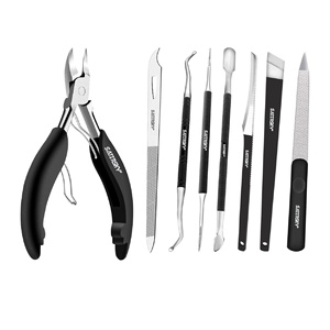 Ensemble de 3 instruments de podologie pour manucure et pédicure certifiés CE Kit d'outils de beauté pour coupe-ongles fabriqués - Product Image 2