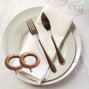 Anillos de Servilleta de Madera Ecológicos y Sostenibles, Diseño Moderno, Opción de Logotipo Personalizado, Decoración de Mesa para Bodas, Fiestas y Eventos, Disponibles en Stock - Product Image 3