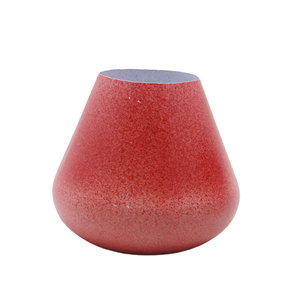 Vente chaude Fer Fleur Vase Rouge Marbre Couleur Petite Taille Pot Pour Salon Et Dessus De Table À La Main Personnalisé - Product Image 6