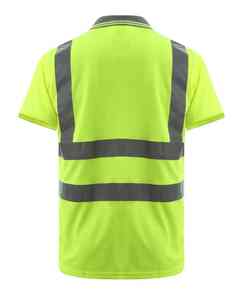 Camisa reflectante con logotipo personalizado para hombre, camisa reflectante de seguridad de alta visibilidad, ropa de trabajo de alta visibilidad, Media manga, Polo personalizado 2025 para hombre - Product Image 2