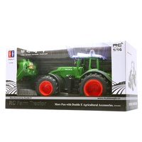 Tracteur RC Double E E351-003 à l'échelle 1:16, camion agricole, transport de foin, camions à débardage, remorque, camion de chantier de grande taille