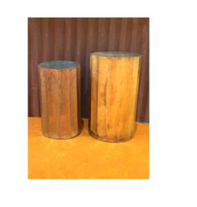 Table d'appoint design arbre antique Table basse moderne en métal pour intérieur extérieur pour salon et restaurant - Product Image 3