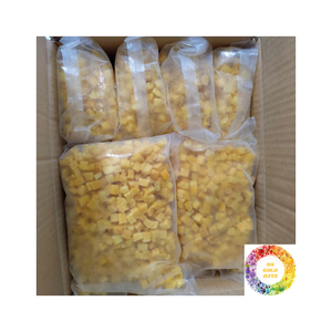 Bouchées d'ananas surgelées et sucrées Qualité supérieure pour les jus de smoothies Salade de fruits et boulangerie Utilisations de l'industrie alimentaire - Product Image 1