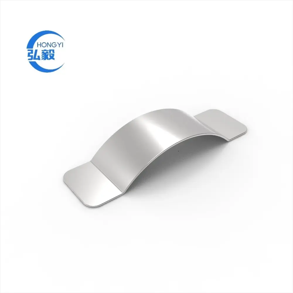 Custom Stainless Steel Stamping Flat Leaf Spring Clips Spring Clamp