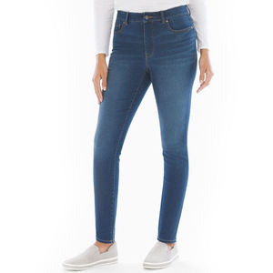 Pantalones de mezclilla y pantalones cargo de alta calidad para mujer al por mayor | Pantalones de mezclilla de moda con logotipo personalizado transpirable para mujer - Product Image 2