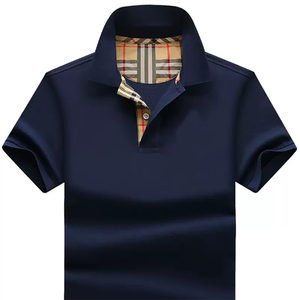 Nueva colección de alta calidad para hombre, cuello redondo informal para camisas, ajuste Regular, secado rápido, 100% algodón, patrón sólido, camiseta de manga corta - Product Image 1