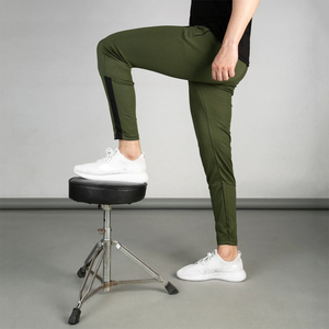 Pantalones de chándal de algodón 100% para hombre, pantalones deportivos con logotipo personalizado y bolsillos laterales, ropa informal para correr - Product Image 6