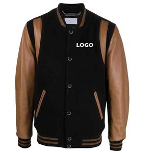 Chaqueta Universitaria de Béisbol Personalizada OEM ODM para Hombre, Chaqueta Universitaria con Cuello Marinero Personalizado - Product Image 5