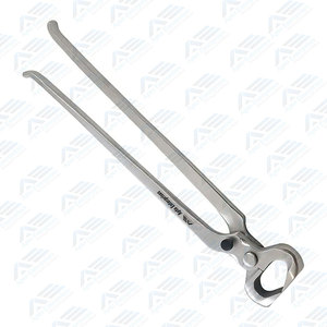Kit d'outils de fermeur en acier inoxydable Apto Enterprises pour la coupe des sabots, incluant des pinces et des instruments chirurgicaux vétérinaires - Product Image 3