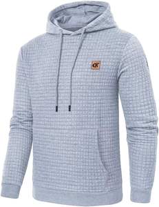 100% algodón Streetwear pulóver Sudadera con capucha impresión Digital Tie-Dye apliques diseño lavado con ácido Stonewashed sólido forrado frontal - Product Image 1