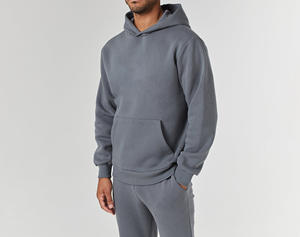 ชุดวอร์มผู้ชายสำหรับฤดูหนาว แบบสองชิ้น คุณภาพสูง ผ้าคุณภาพดี สีพื้นเรียบ ราคาถูก รับสกรีนโลโก้ตามแบบ - Product Image 4