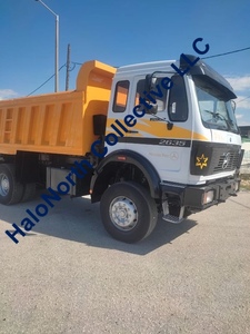 Camion benne minier lourd d'occasion Mercedes-Benz 2635 6x4, conduite à gauche, Euro 3, diesel, 351-450 CV, capacité 31-40 tonnes, modèle 1989 - Product Image 3