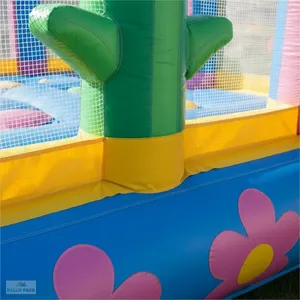 Grand toboggan gonflable d'extérieur sur le thème des fleurs avec bâche en PVC haute densité - Product Image 3