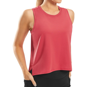 Custom breathable yoga <b>tops</b> for women fitness gym workout wear oem production with private label and logo print services - Product Image 1