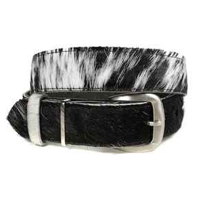 Ceinture à cheveux personnalisée pour femmes Ceintures en cuir de vache vintage à boucle ardillon Ceintures en cuir véritable confortables et décontractées du Pakistan - Product Image 3