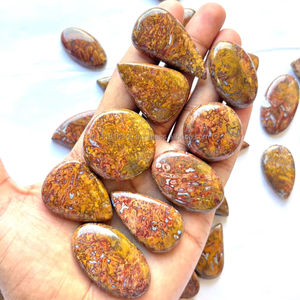 Magnifique 100% naturel Quartz racine de palmier Agate Cabochon pierre précieuse en vrac de qualité supérieure pour la fabrication de bijoux accessoire - Product Image 1