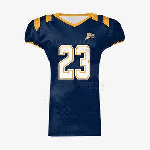 Camiseta de Fútbol Americano Personalizada, Talla Grande, Mangas Cortas, Fabricada en Fábrica, Logotipo OEM Sublimado, Spandex/Poliéster, Color Personalizado - Product Image 1