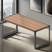 Tables en fer LBN et bancs d'extérieur modernes et minimalistes, prix d'usine, utilisation commerciale, meubles de jardin et d'intérieur au Vietnam