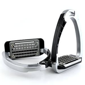 Estribos de seguridad del mejor vendedor, soporte de pie para montar a caballo occidental, estribos articulados, liberación rápida, flexibilidad duradera, antideslizante - Product Image 4