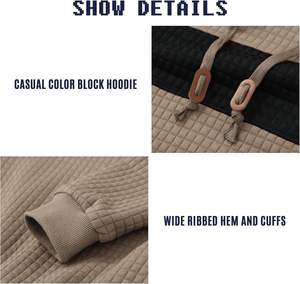 2025 hommes décontracté mode Joker Sublimation pull à capuche meilleure qualité drôle surdimensionné respirant conception solide motif OEM - Product Image 4