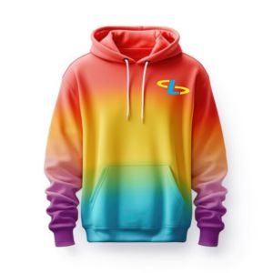 Sweat à capuche oversize pour homme en coton/polyester, design 2025, avec logo personnalisé et marque privée, séchage rapide et écologique - Product Image 2