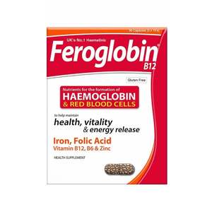 Cápsulas de Feroglobin, Líquido Efervescente y Suplementos de Hierro Plus, Aumentan la Energía y Apoyan la Hemoglobina - Product Image 2