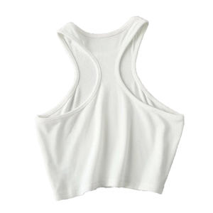 Nouveauté 2025 – Débardeur court sans manches en jersey grande taille pour femme, style européen et américain - Product Image 5