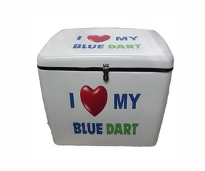 Cajas traseras de motocicleta de fibra de vidrio de alta capacidad personalizadas 2023, diseño preservado con calor para entrega eficiente de paquetes de alimentos - Product Image 3