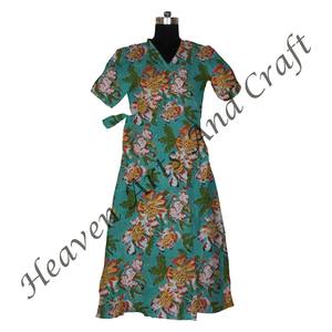 Cotton <b>Kimono</b> Robe Block Print Robes For <b>Women</b> Dressing Gown Plus Sized Robes Cotton <b>Kimono</b> Beach Cover Up Lounge Wear Casual - Product Image 2