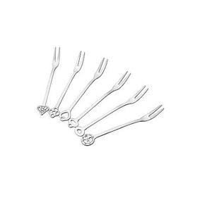 Tenedor de acero inoxidable Precio barato Tamaño mediano para ensalada de frutas Tenedor de acero inoxidable a bajo precio - Product Image 5