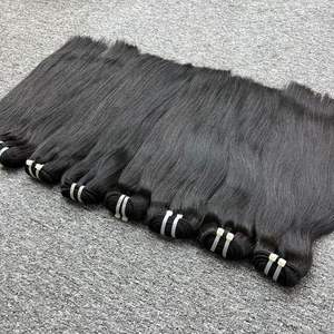 Cabello virgen 100% de alta calidad al por mayor para cabello humano teñido con ondas naturales grandes Sto cabello crudo vietnamita - Product Image 2