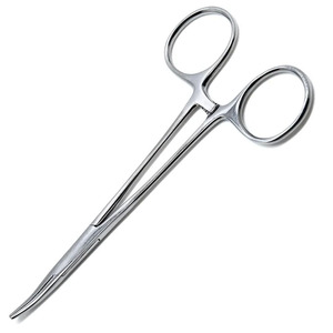 ¡Novedad de 2025! Fórceps atraumáticos hemostáticos para mosquitos Halsted, curvos, dentados, instrumentos quirúrgicos de acero inoxidable de 16cm - Product Image 5