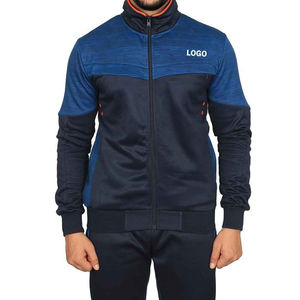 100% coton hommes ensembles de vêtements de sport léger confortable personnalisé col à capuche hiver respirant survêtement décontracté solide - Product Image 3