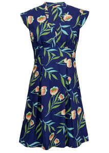 Vestido Billie de Algodón con Mangas Cortas para Mujer, Elegante y Cómodo con Diseño Fluido, Sensación Transpirable y Estilo Moderno para Atuendos Diarios - Product Image 3