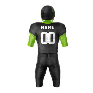 Uniforme de football américain de meilleure qualité, vêtements de sport par sublimation, ensemble d'uniformes de football américain avec nom et numéro d'équipe - Product Image 2