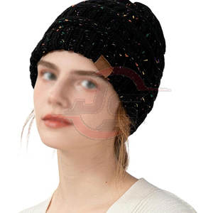 Gorro Jacquard de algodón 100% superventas, ropa de invierno hecha de tela Premium para clima frío - Product Image 2