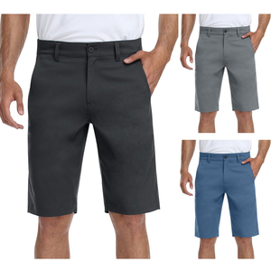 Shorts pour hommes Respirant Séchage rapide Sports de plein air Offre Spéciale Haute qualité Personnalisé Hommes Grande Taille Gris clair Shorts de golf pour hommes - Product Image 6
