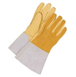 Guantes de Soldadura de Cuero Premium, Duraderos y Resistentes al Calor, Guantes de Protección de Cuero, Guantes de Soldadura de Alta Resistencia - Product Image 6