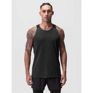 Venta al por mayor 100% algodón deportes camiseta sin mangas para los hombres de tamaño personalizado gimnasio desgaste Casual transpirable de punto músculo camisetas sin mangas - Product Image 1
