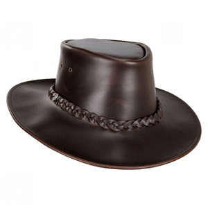 Nouvelle arrivée de chapeaux en cuir de marque privée à vendre des chapeaux en cuir durables de qualité supérieure fabriqués au Pakistan - Product Image 6