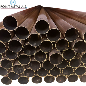 C27200 CuZn37 MS63 Tube rond en laiton 14mm OD tuyau de cuivre droit réfrigération climatiseur flexion coupe soudage ASTM B135 - Product Image 4