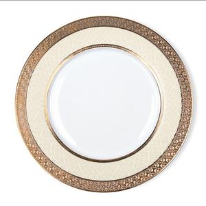 Home Dinner Parties Catering Serving Metal Charger Plate Dinner <b>Table</b> Top Catering Usage Food Server Charger Plate - Product Image 3