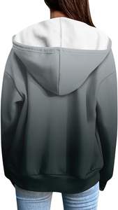 Full Zip <b>Hoodie</b> For <b>Men</b> Cotton <b>Fleece</b> Pullover Kangaroo Pocket Winter Warm Streetwear Oversized Jogger Set <b>Hoodie</b> - Product Image 6