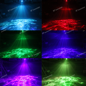 Proyector Láser DMX de 3W a Todo Color, Efecto de Cielo Estrellado de Ensueño, Luz RGB para Escenarios, Bares, Discotecas, Restaurantes, Fiestas de <span class=keywords><strong>DJ</strong></span> - Product Image 6