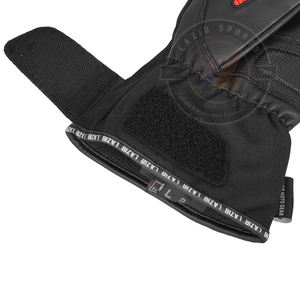 Lo último en guantes de moto de cuero genuino gris negro Textil transpirable de verano de diseño personalizado deportivo lazib con nudillos de seguridad - Product Image 3