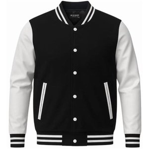 Men's Fashion Varsity <b>Jacket</b> Casual Regular Fit Letterman <b>Baseball</b> <b>Bomber</b> <b>Jackets</b> - Product Image 3