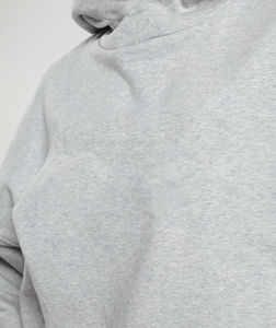 Sudadera con capucha larga de invierno a granel para mujer, cálido y acogedor de algodón jersey de lana, informal, holgado, con hombros caídos, ropa de calle, manga abullonada - Product Image 6