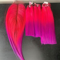 Großhandel 100% Virgin Human Hair Extensions Echtes Hauts chußhaar in allen Farben zum Weiter verkauf