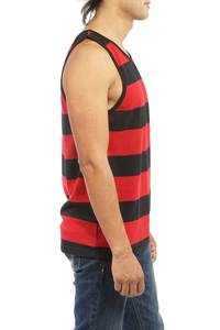 Camiseta clásica de algodón sin mangas para hombre, camisa sin mangas de mezcla de algodón con cuello redondo, tela duradera, ajuste cómodo, capas de gimnasio adecuadas - Product Image 3