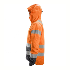 La última chaqueta de seguridad reflectante para el trabajo, chaqueta de seguridad de invierno con impresión de logotipo personalizado, chaquetas de seguridad de construcción reflectantes de 3m - Product Image 2